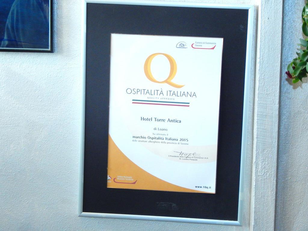 Hotel Torre Antica Loano Dış mekan fotoğraf